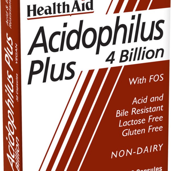 HEALTH AID ACIDOPHILUS PLUS 30caps