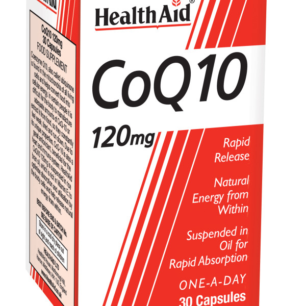 HEALTH AID COQ10 120MG 30CAPS