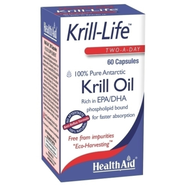 HEALTH AID KRILL-LIFE -KRILL OIL 500MG -60CAPS