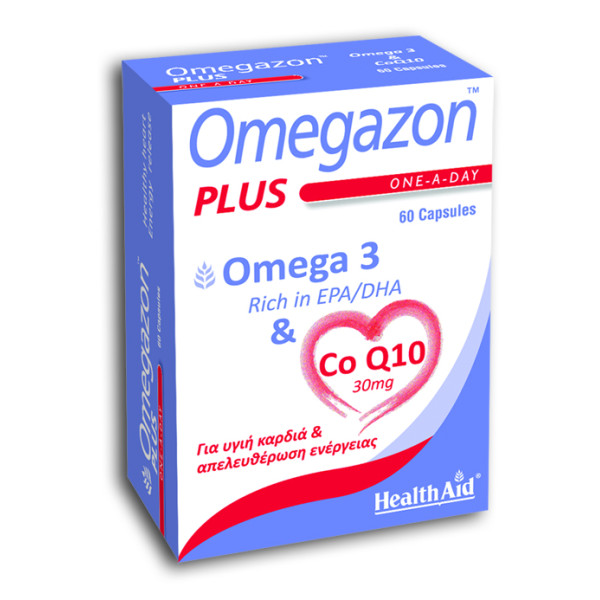 HEALTH AID OMEGAZON  PLUS   60 CAPS