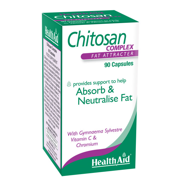 HEALTH AID CHITOSAN FAT ATTRACTER COMPLEX 90CAPS