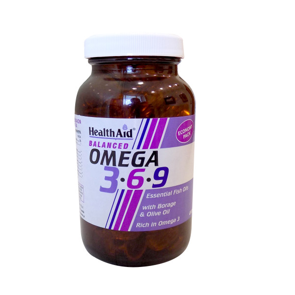 HEALTH AID Ω3 - 6 - 9  (1155mg) capsules 90's