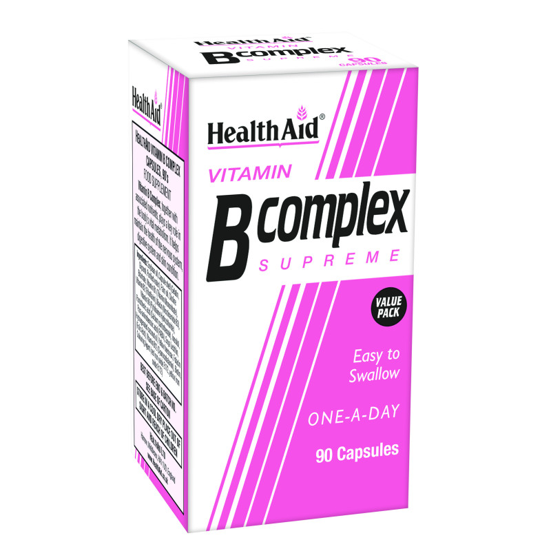 HEALTH AID Β-COMPLEX 90 CAPS-ECONOMY
