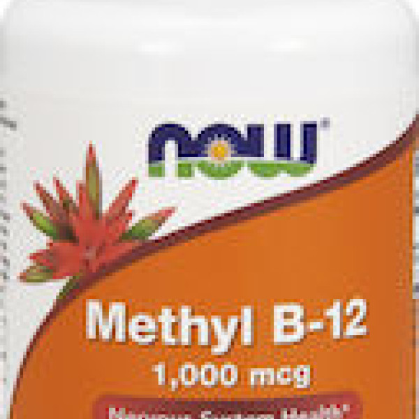 NOW METHYL B-12 1000 MCG METHYLCOBALAMIN 100 LOZ