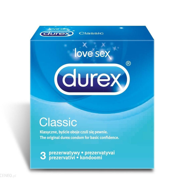 DUREX CLASSIC X3 ΜΠΛΕ         