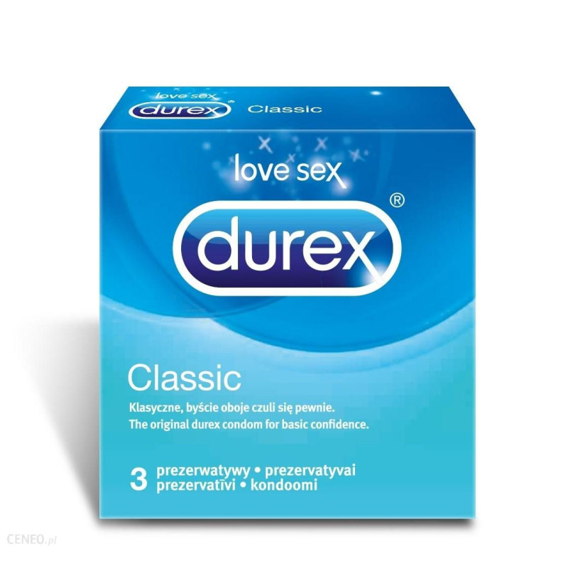 DUREX CLASSIC X3 ΜΠΛΕ         