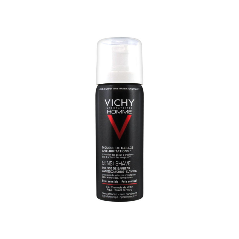 VICHY HOMME MOUSSE A RASER ANTI-IRRITATION 200ML