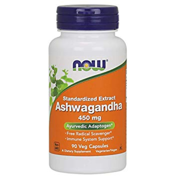 NOW ASHWAGANDHA EXTRACT 450 MG 90 VCAPS