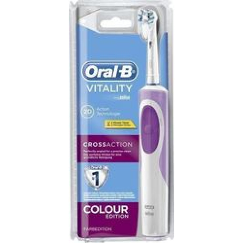 ORAL-B VITALITY CROSSACTION PINK CLS
