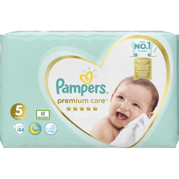 Pampers Premium Care No 5 (11-18kg) 44τμχ