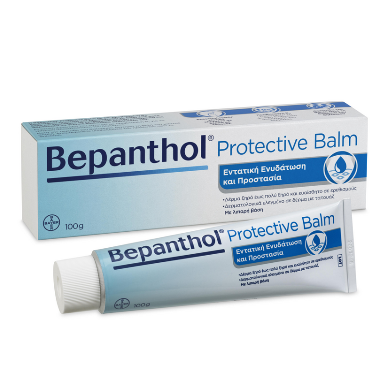 BEPANTHOL Protective Balm Αλοιφή Για Ανάπλαση & Ενυδάτωση Του Ξηρού & Ευάισθητου Σε Ερεθισμούς Δέρματος, 100gr