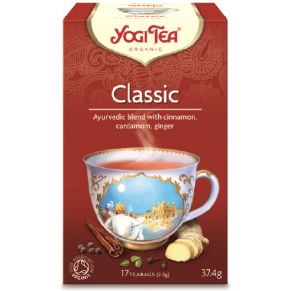 ΒΙΟ-ΥΓΕΙΑ YOGI TEA CLASSIC X17 TEA BAGS 37,4g