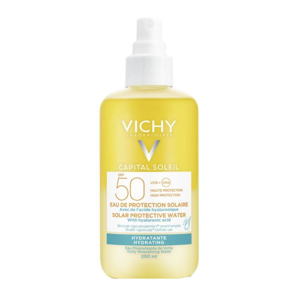 Vichy Capital Soleil Solar Protective Water with Hyaluronic Acid SPF50+ 200m