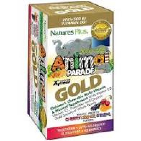 NATURE`S PLUS ANIMAL PARADE GOLD ASSORTED TABS 60