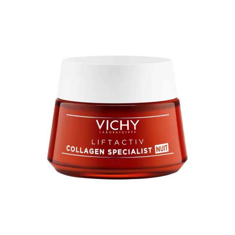 Vichy Liftactiv Collagen Specialist Night Αντιγηραντική Νυκτός 50ml 