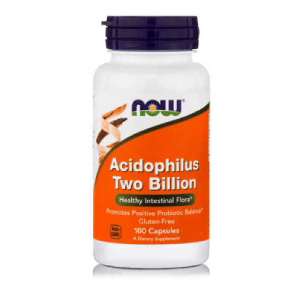 NOW ACIDOPHILUS 2 BILLION  100 CAPS