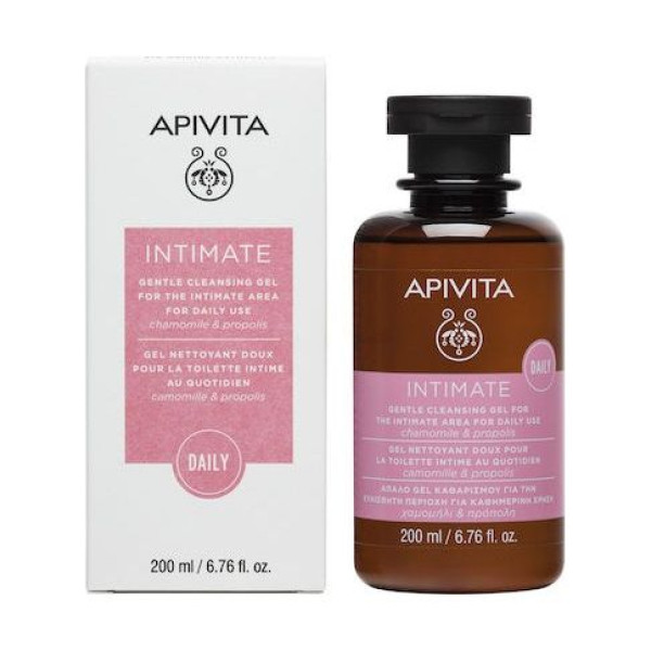 Apivita Intimate Daily pH 5 Gel Καθαρισμού με Χαμομήλι & Πρόπολη 200ml