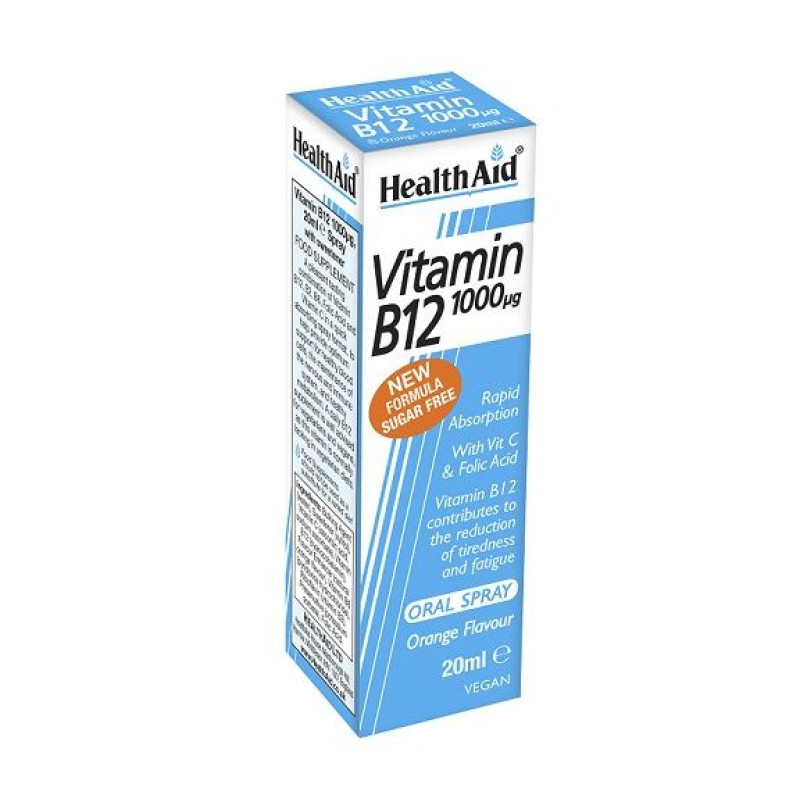 HEALTH AID VITAMIN B12 SPRAY 20ml  