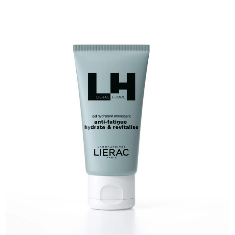 Lierac Homme Gel Anti-Fatigue Hydrate & Revitalise Ανδρικό Ενυδατικό Τζελ Κατά της Κούρασης Για Τόνωση, Ενυδάτωση & Αναζωογόνηση, 50ml