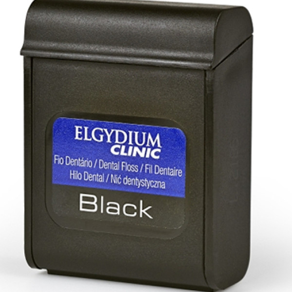 ELGYDIUM DENTAL FLOSS BLACK 50M