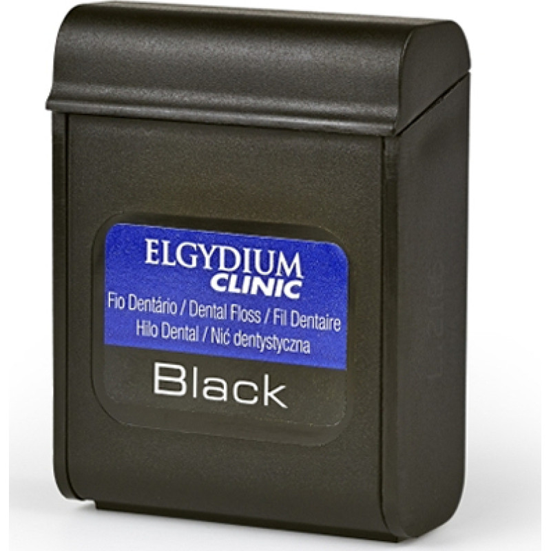 ELGYDIUM DENTAL FLOSS BLACK 50M