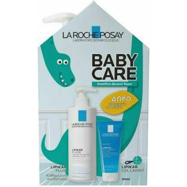 La Roche Posay Set Baby Care Lipikar Fluid 400ml + Δώρο Lipikar Gel Lavant 100ml 