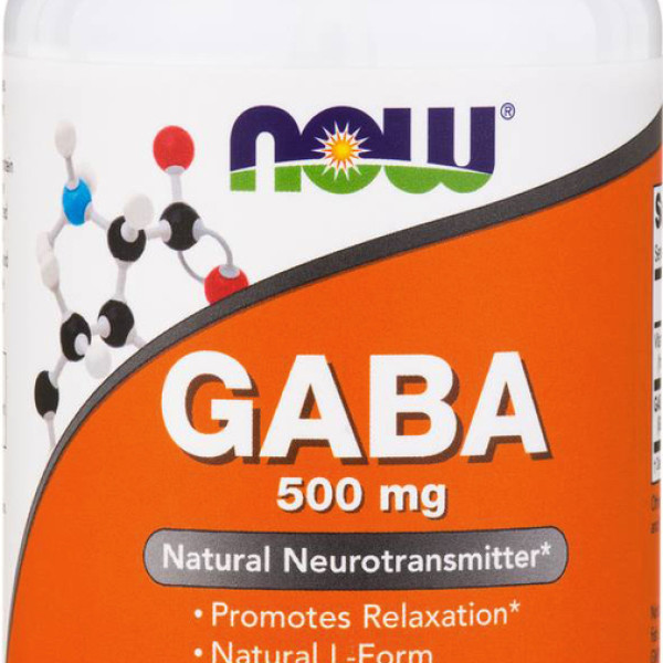 NOW GABA 500mg + B-6 100 CAPS