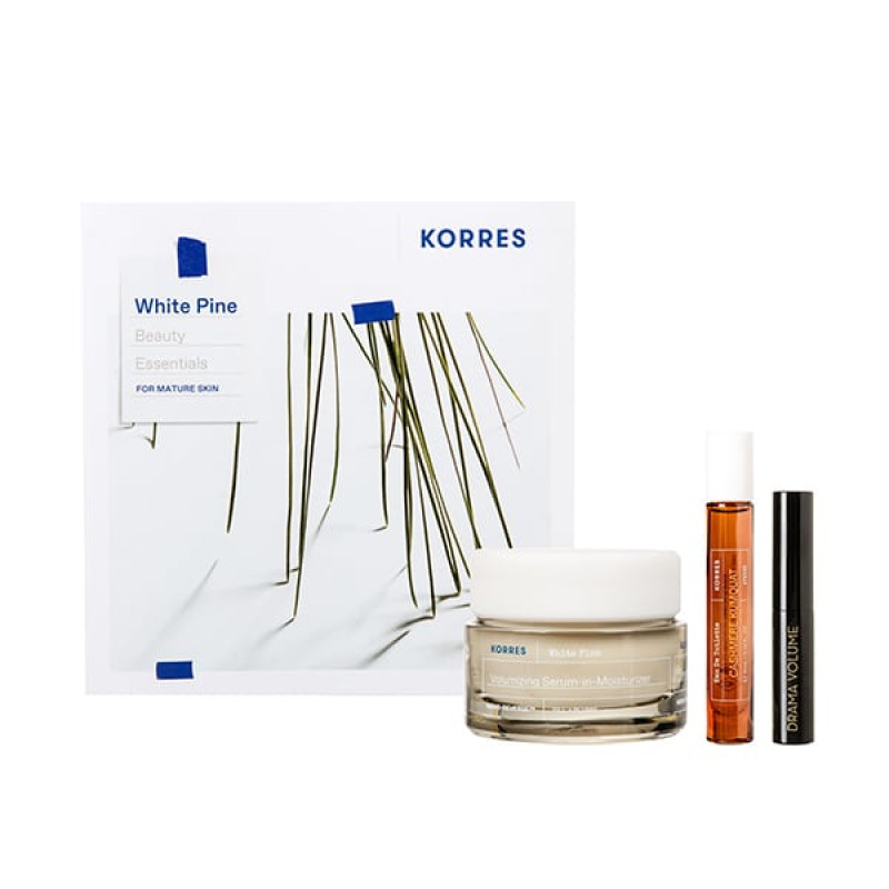 KORRES Promo White Pine με Κρέμα Ημέρας 40ml,+ Μάσκαρα 4ml,+Cashmere Kumquat Άρωμα 10ml