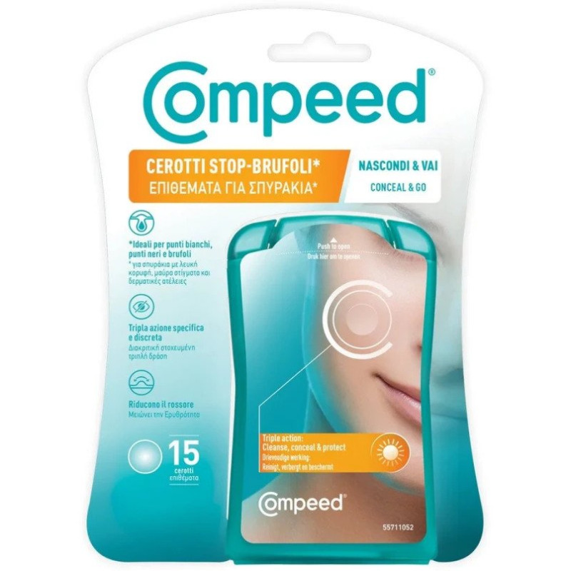 COMPEED ANTI-SPOTS CONCEAL & GO 15PCS