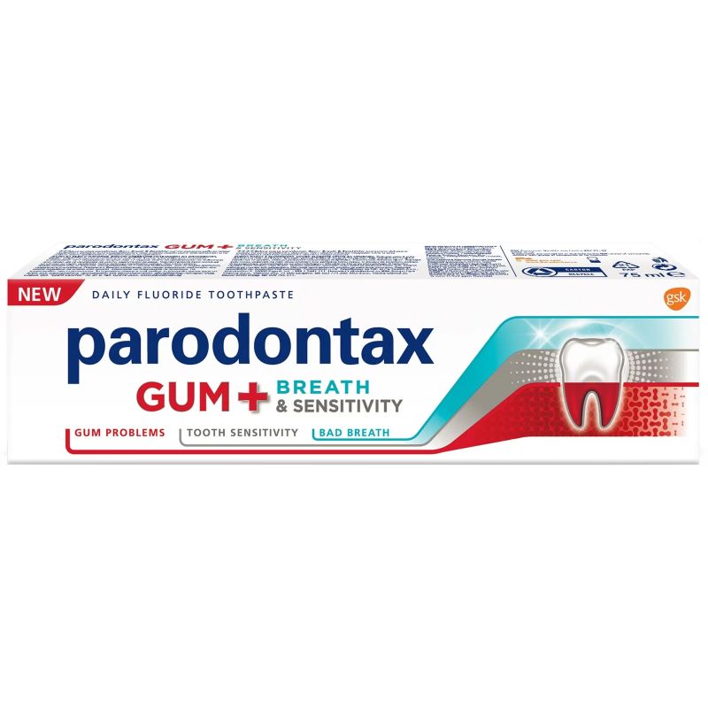 PARODONTAX GUM AND ΒRΕΑΤΗ ORIG TP 1X75ML