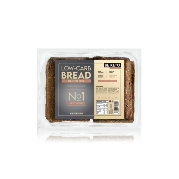 Keto low-carb Bread 190g (BE KETO) gluten-free