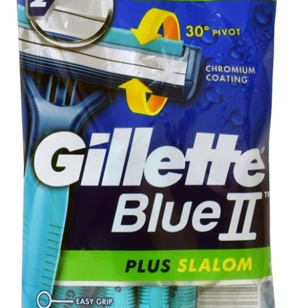 GILLETTE BLUE II PLUS SLALOM SENS. SKIN 1X5
