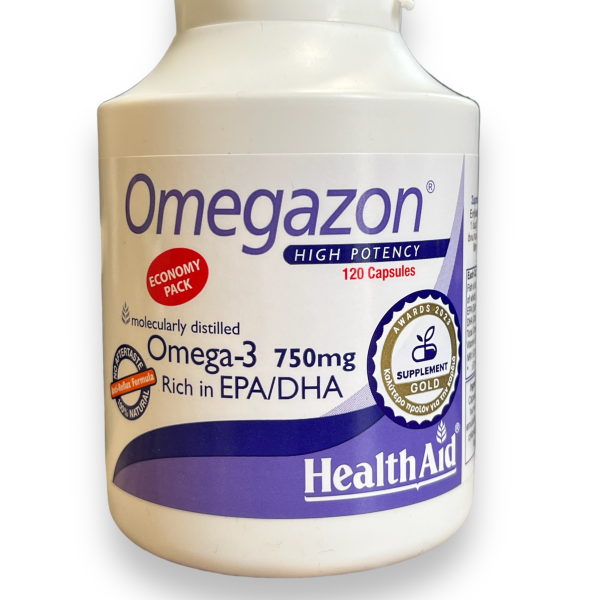 HEALTH AID OMEGAZON 750MG 120CAPS
