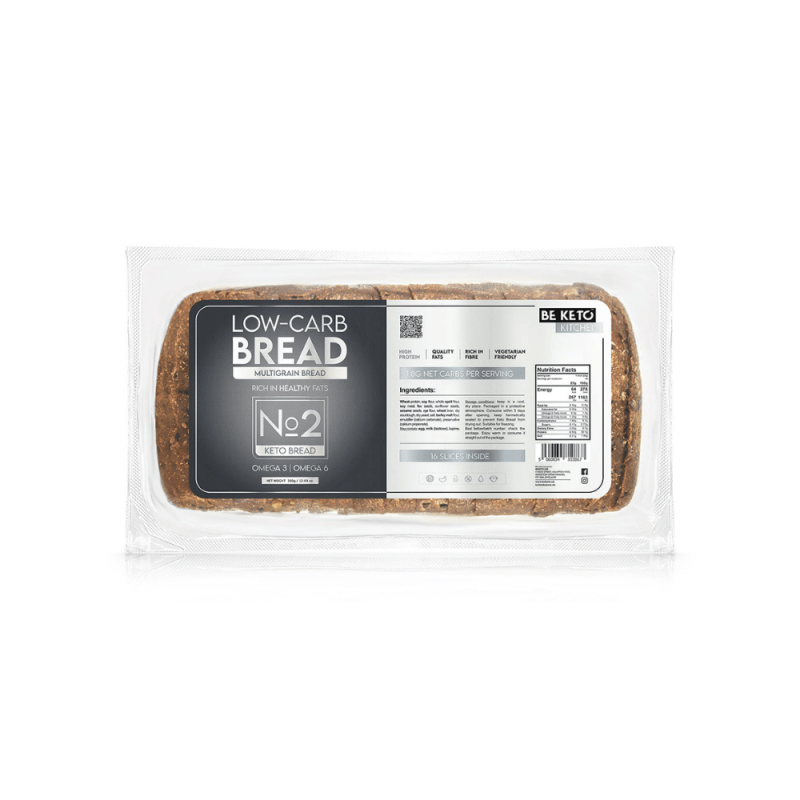 Keto low-carb Multigrain Bread 360g (BE KETO)